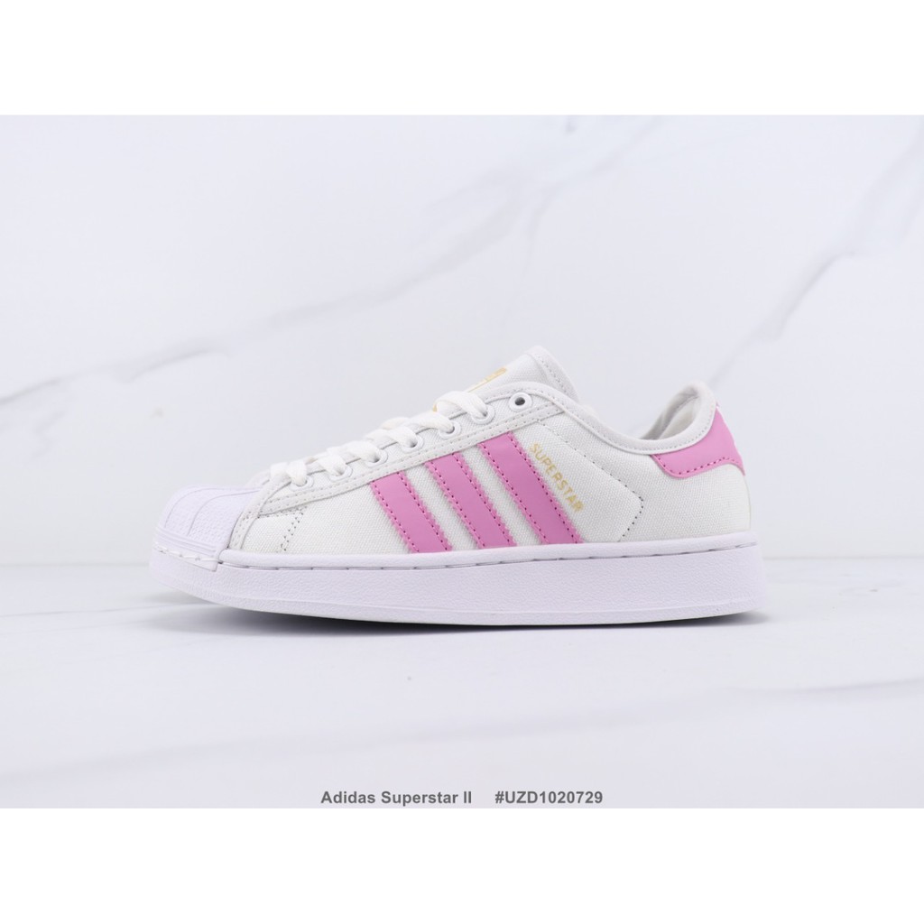 Giày Thể Thao Adidas Superstar Ii Chất Liệu Canvas Size 36-39