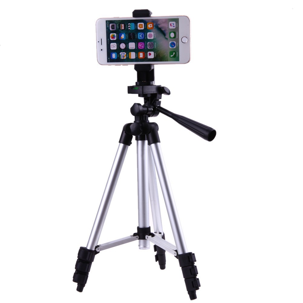 Phone Tripod Stand Aluminum Leg Camera phone Adjustable Bracket Mount