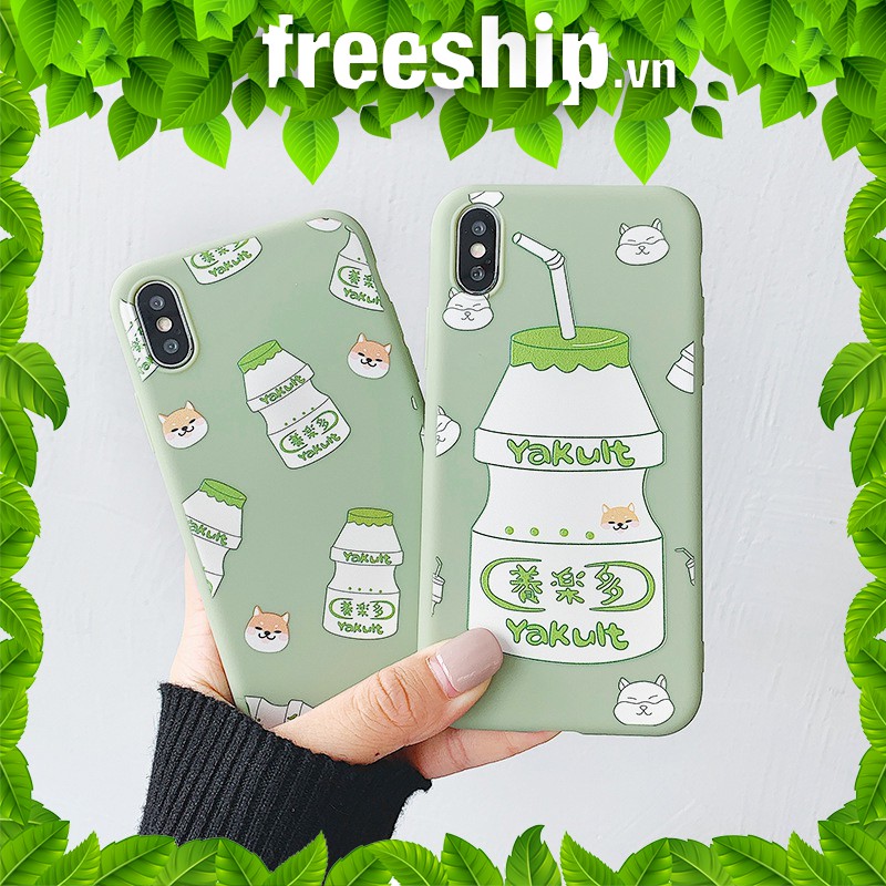 Ốp lưng iphone Shiba Yakult 5/5s/6/6plus/6s/6s plus/6/7/7plus/8/8plus/x/xs/xs max/11/11 pro/11 promax