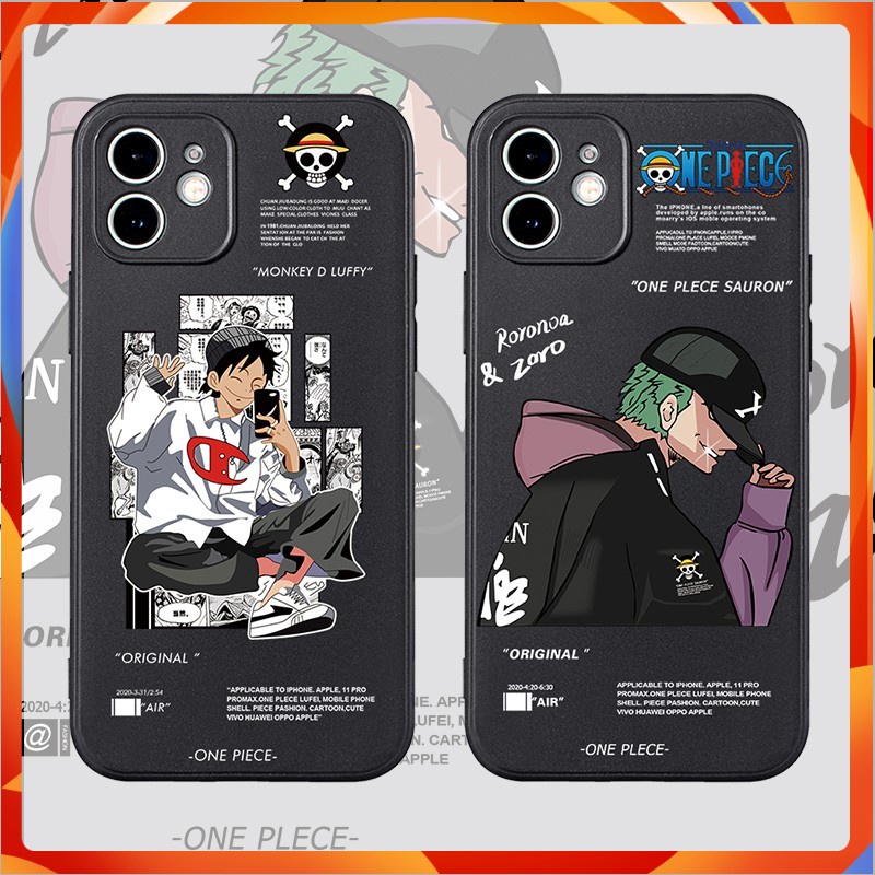 Ốp lưng IPhone  cạnh vuông One Piece BVC 6/6plus/6s/6splus/7/7plus/8/8plus/x/xr/xs/11/12/13/14/Pro/Plus/Promax BVC839