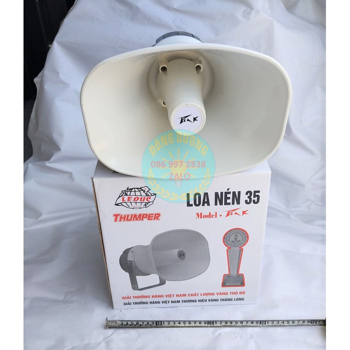 LOA PHÓNG THANH CÔNG SUẤT LỚN - LOA PHÓNG THANH 35W PEAK 35 PHỄU NHỎ 30 X 21.5CM