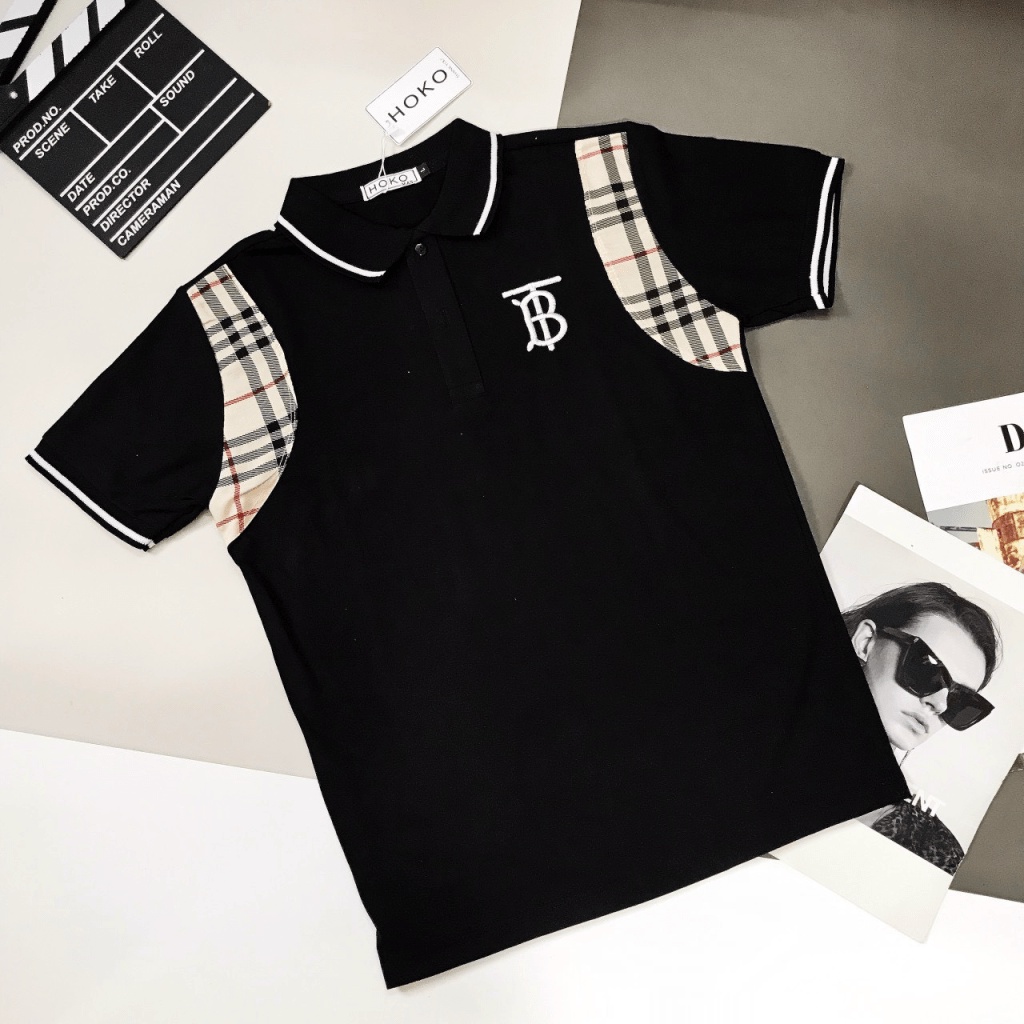 ÁO THUN NAM POLO  PHỐI VIỀN NÁCH ĐẲNG CẤP THỜI TRANG SOÁI CA