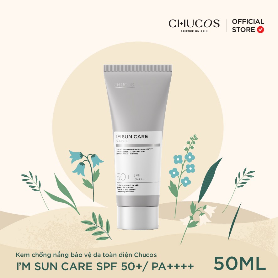 Kem chống nắng bảo vệ da toàn diện Chucos I’m Sun Care (50ml) giá cạnh tranh