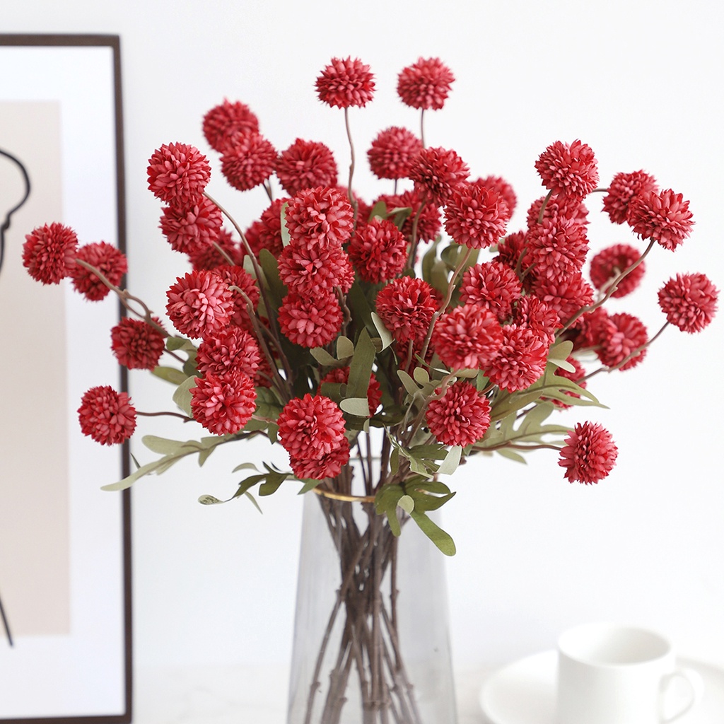 Bó 5 hoa bồ công anh giả trang trí tiệc cưới