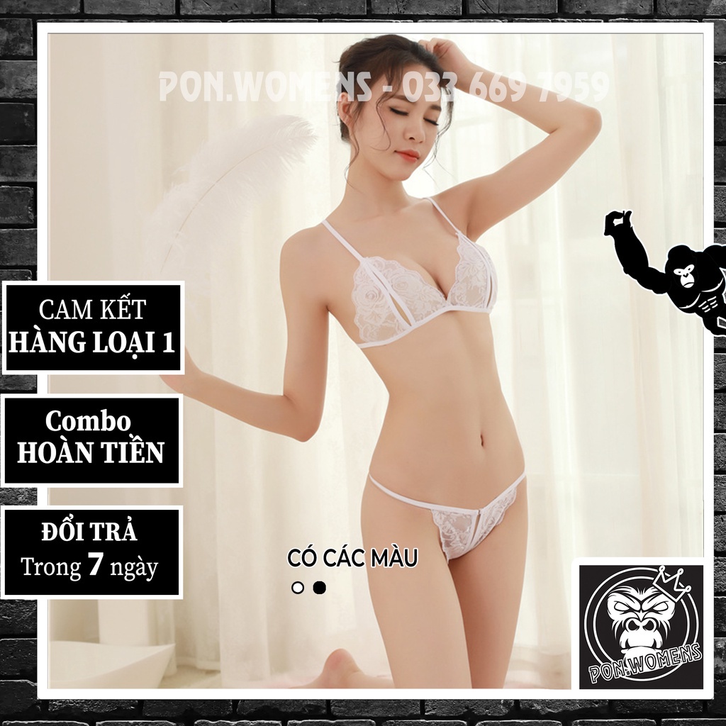 ĐỒ LÓT NỮ SEXY GỢI CẢM FREESIZE MÀU TRẮNG ĐEN HỒNG ĐỎ 9001 PON.WOMENS | BigBuy360 - bigbuy360.vn
