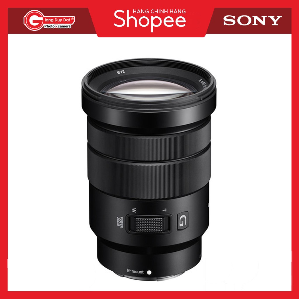 Ống Kính Máy Ảnh Sony E PZ 18105mm f/4 G OSS Chính Hãng Sony Việt Nam