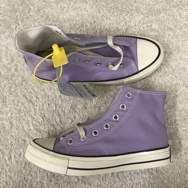 Giày cv , giày ulzzang nữ nam thể thao hàn quốc đế bóng tem đỏ full box phụ kiện | BigBuy360 - bigbuy360.vn