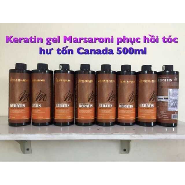 Keratin Marsaroni nguyên chất phục hồi tóc 500ml