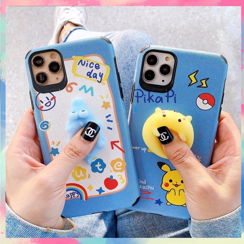 Ốp lưng DA IMD chống bẩn full dòng điện thoại thú nổi POKEMON-G113