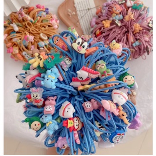 Dây buộc tóc cao su co giãn khủng long