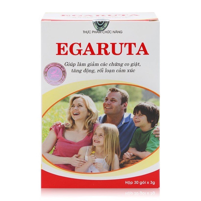 Cốm EGARUTA Hỗ Trợ Điều Trị Bệnh Động Kinh, Tăng Động Hộp 30 Gói