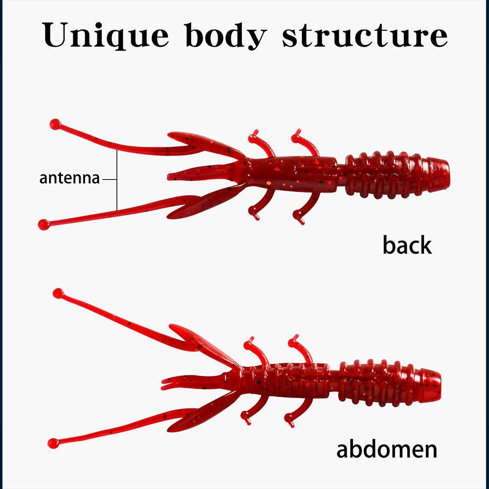 Set 12 Mồi Giả Nhử Cá Bằng Muối Biển Cao Cấp Tiện Dụng