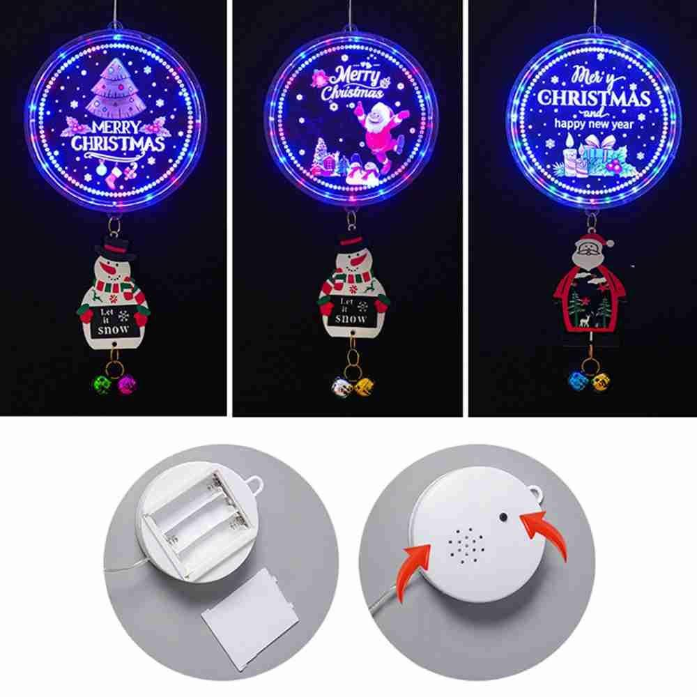 Rèm Đèn LED Trang Trí Tiệc Giáng Sinh
