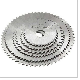 Đĩa cắt răng - Lưỡi cưa gỗ (Bộ 6 lưỡi cưa + 1 trục)