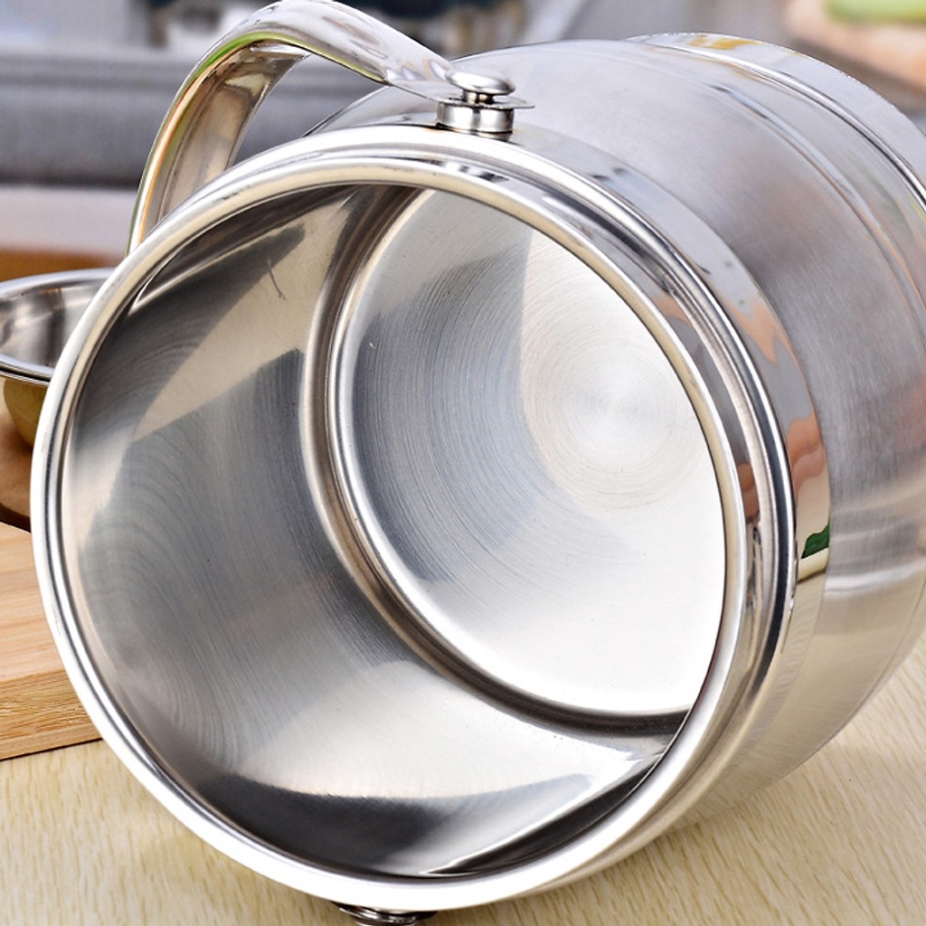 Cặp Lồng Inox Giữ Nhiệt 3 Ngăn, Dung Tích 1.4 Lít và 2 Lít