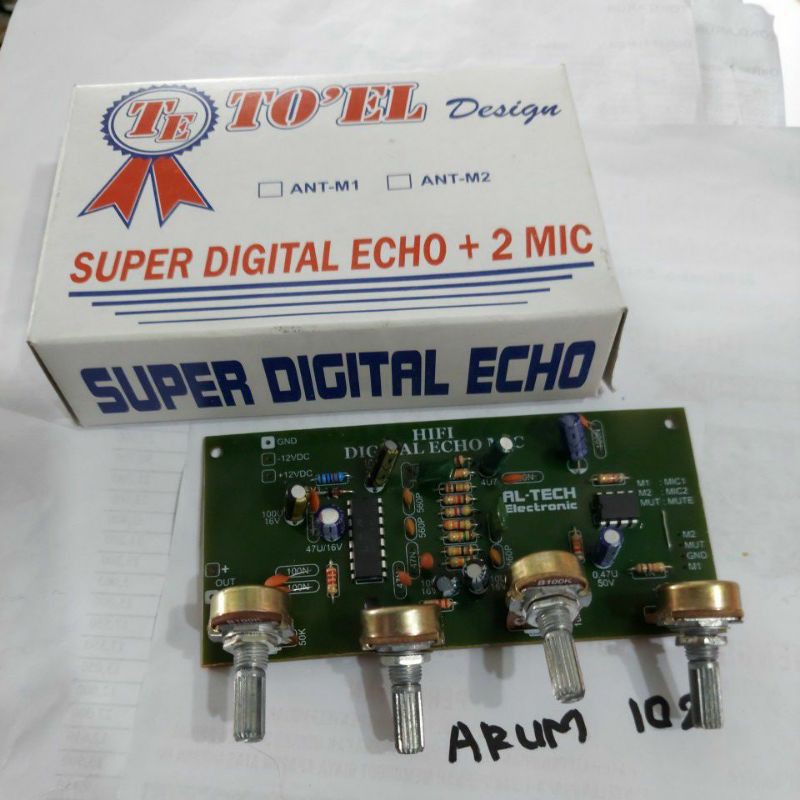 Super Digital Echo + 2 Mic "to 'el"