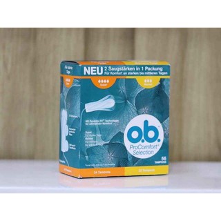 tampon ob nội địa Đức size normal mix super 56st
