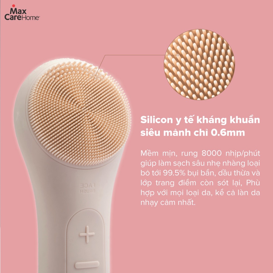 Máy Rửa Mặt MAXCARE MAX999 | Làm Sạch Tận Sâu Lỗ Chân Lông Thương Hiệu Nhật Bản
