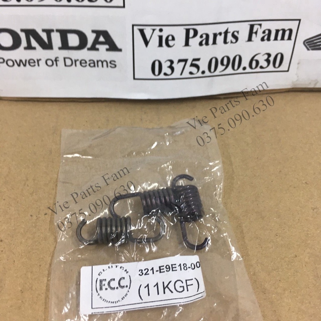 Lò xo ba càng 8kg-10kg-11kg-12kg-13kg chống rung đầu các dòng xe ga Honda, hàng din F.C.C mới 100%