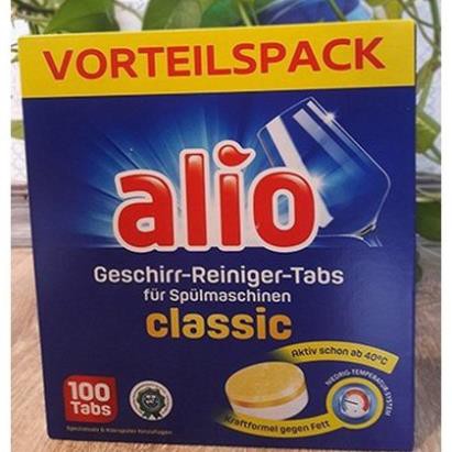 Viên rửa bát Alio Classic 200 (2 hộp 100 viên)