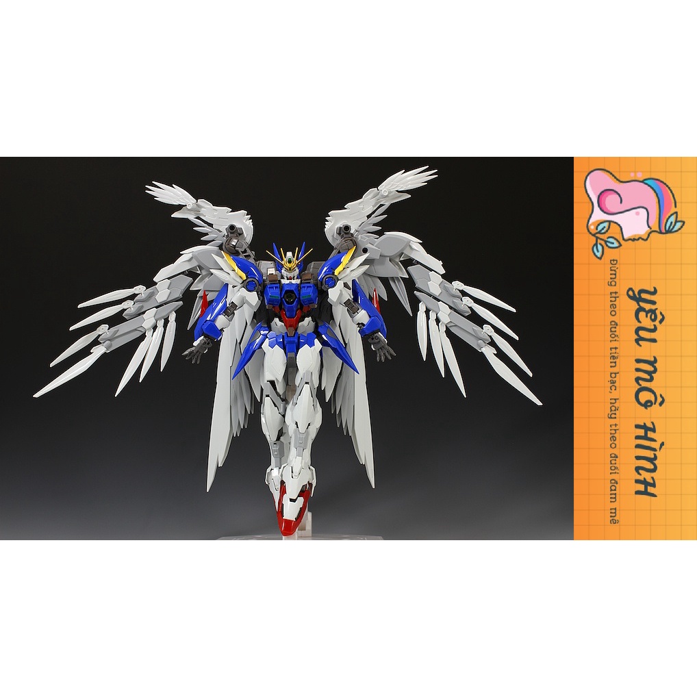 Gundam MG Wing Zero Custom Ew Hires Hirm Daban tặng kèm Decal nước và Base Gundam MG