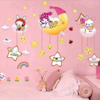 Decal dán tường Chúc bé ngủ ngon