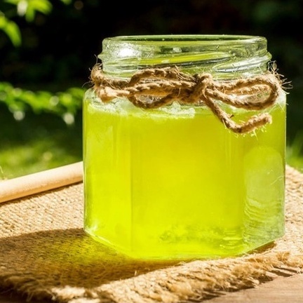 Mật Ong Bạc Hà 100% Nguyên Chất Chai 1L(1,5kg)-Mật ong tự nhiên tốt cho sức khỏe [Tặng Nấm Xích Chi]-Trà Sữa CRICKET