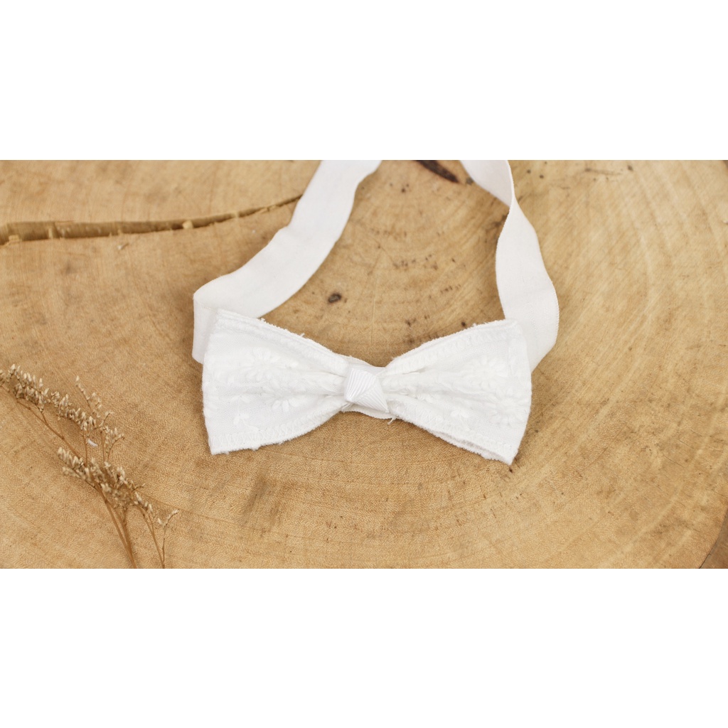 Mẫu nơ ren boi thêu Vintage dịu nhẹ cho da bé - Turban, bờm hay kẹp - Đủ kích cỡ cho bé từ 0 tháng tuổi.