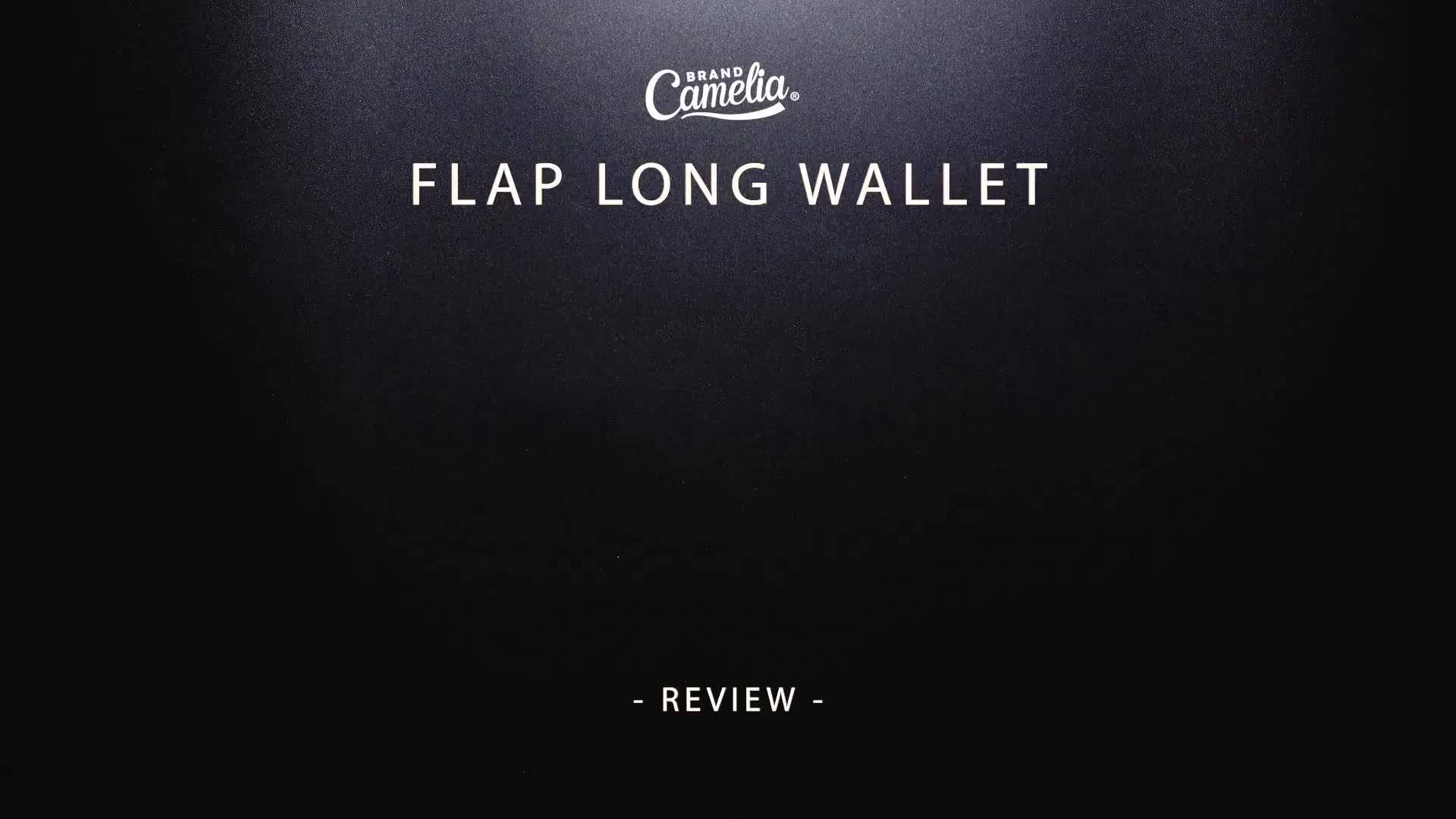 Ví vải CAMELIA BRAND Flap Long Wallet | BigBuy360 - bigbuy360.vn