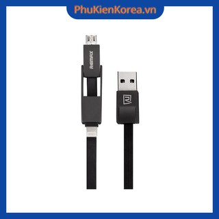 Cáp sạc remax rc-042t khả năng sạc nhanh đèn báo khi sạc đầy