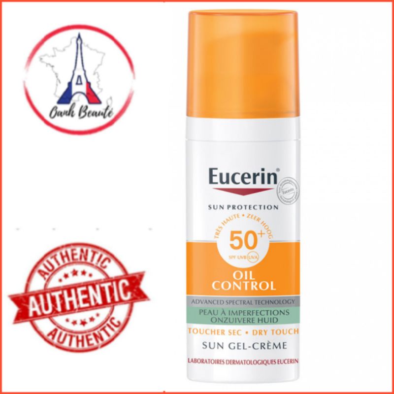 Kem chống nắng Eucerin oil control