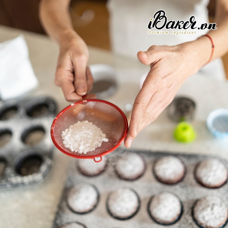 [Rẻ Vô Địch] 1kg Đường xay/ đường bột mịn/ đường làm bánh Biên Hòa