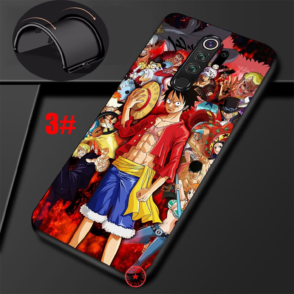 Ốp điện thoại silicon mềm hình hoạt họa One Piece cá tính cho Xiaomi Redmi Note 8 7 6 5 Pro 5A Prime