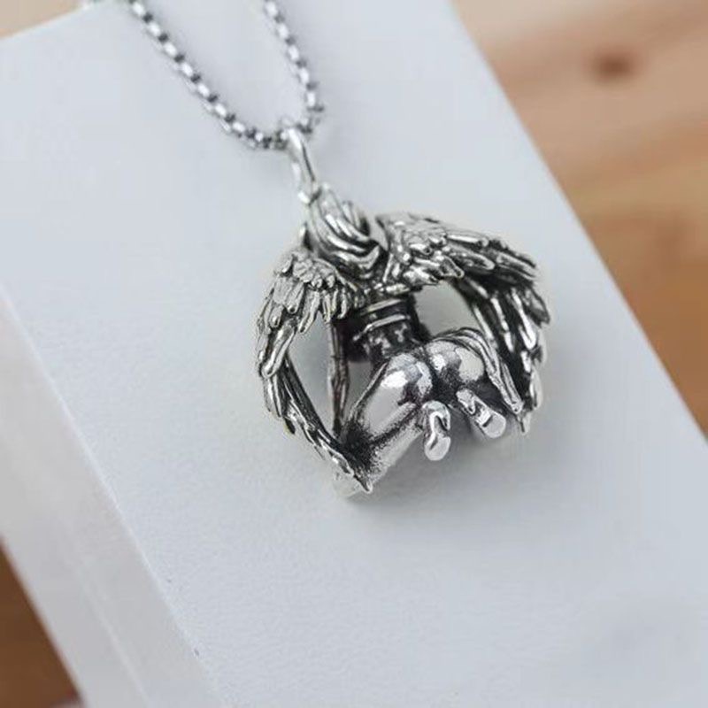 Vòng cổ Kim Loại Phong Cách Hip Hop Thời Trang Cho Nam Và Nữ