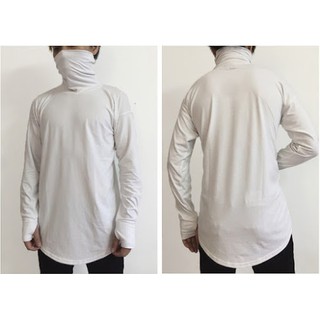 Áo Thun Longtee Cổ Lọ Pc_Sleeves Unisex