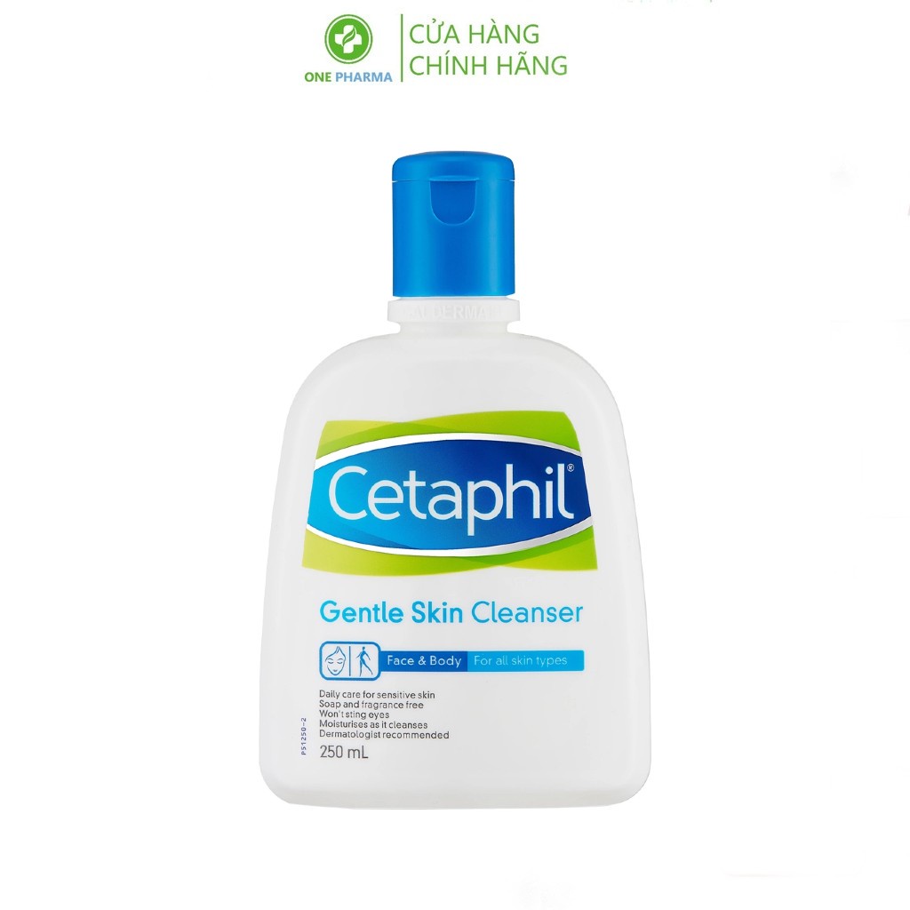 Sữa rửa mặt làm sạch da dịu nhẹ Cetaphil Gentle Skin Cleanser 125ml, 500ml