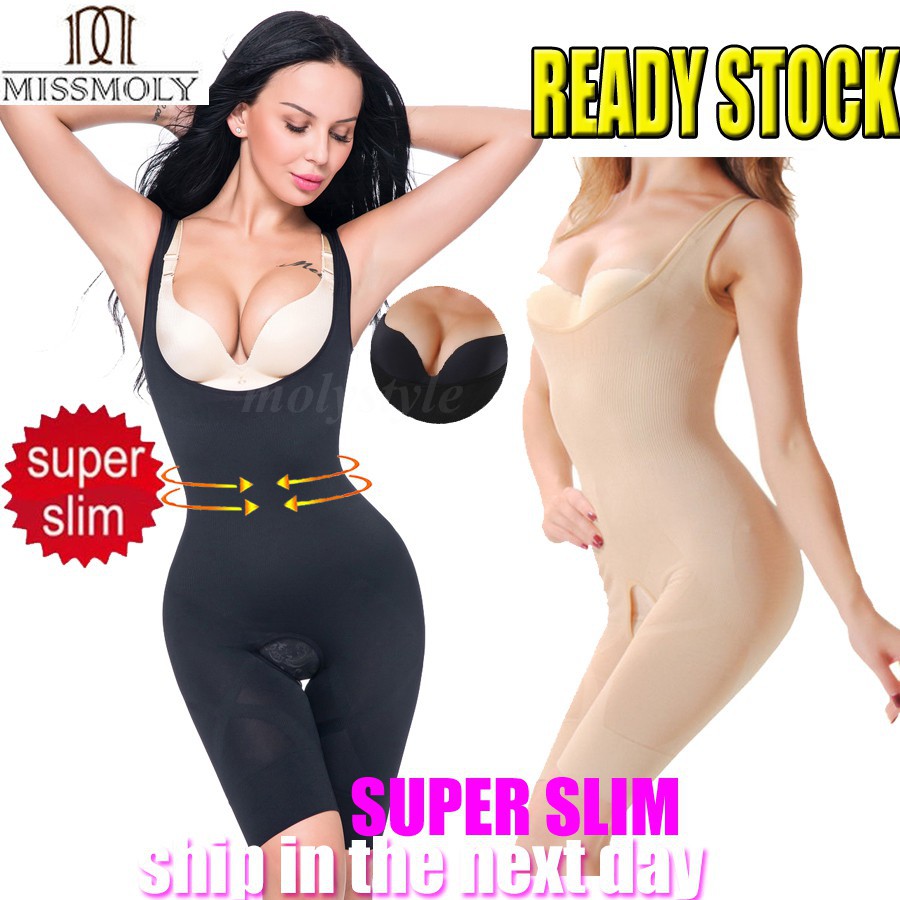 Bộ bodysuit định hình dáng dài ngang đùi | BigBuy360 - bigbuy360.vn