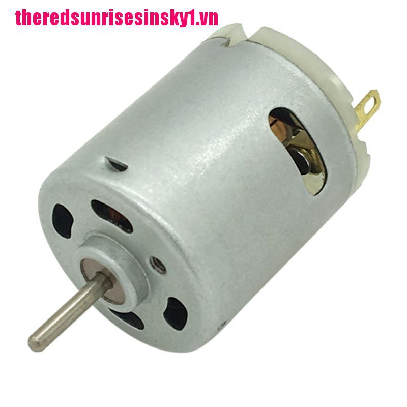 (3C) Mô Tơ Điện Từ Mini 12v Dc 6000rpm Cho Xe Hơi Đồ Chơi