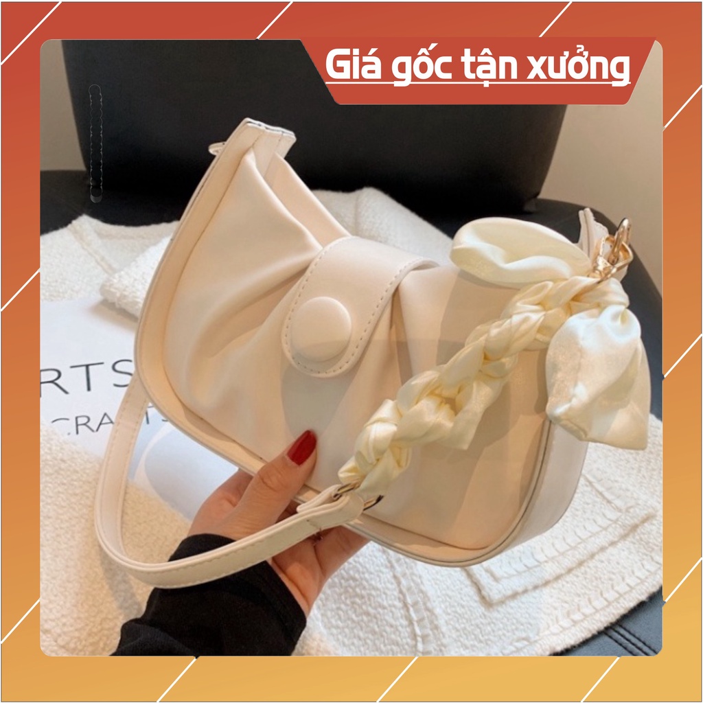 Túi xách nữ đẹp đeo chéo TE21 kẹp nách nữ đeo vai phối nơ da pu phong cách hàn quốc đi chơi thời trang cao cấp giá rẻ