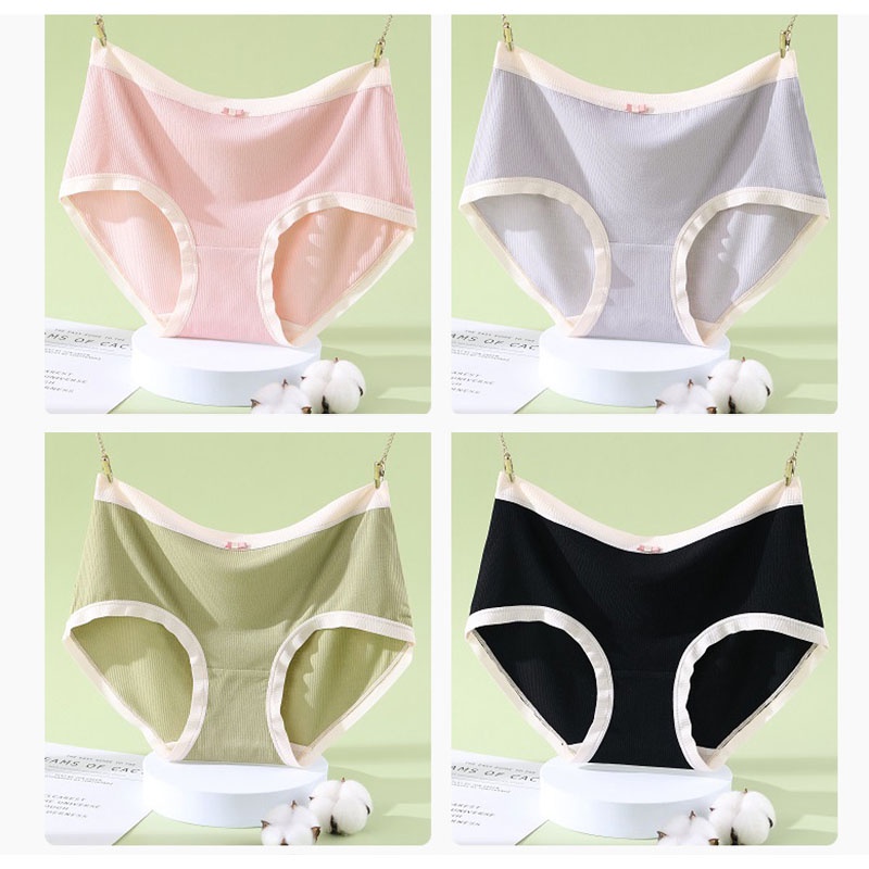 Quần lót zxyouping lưng cao không đường may thoáng khí có size lớn dành cho nữ