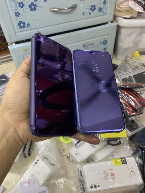 Bao da Huawei Nova3i gương thời trang