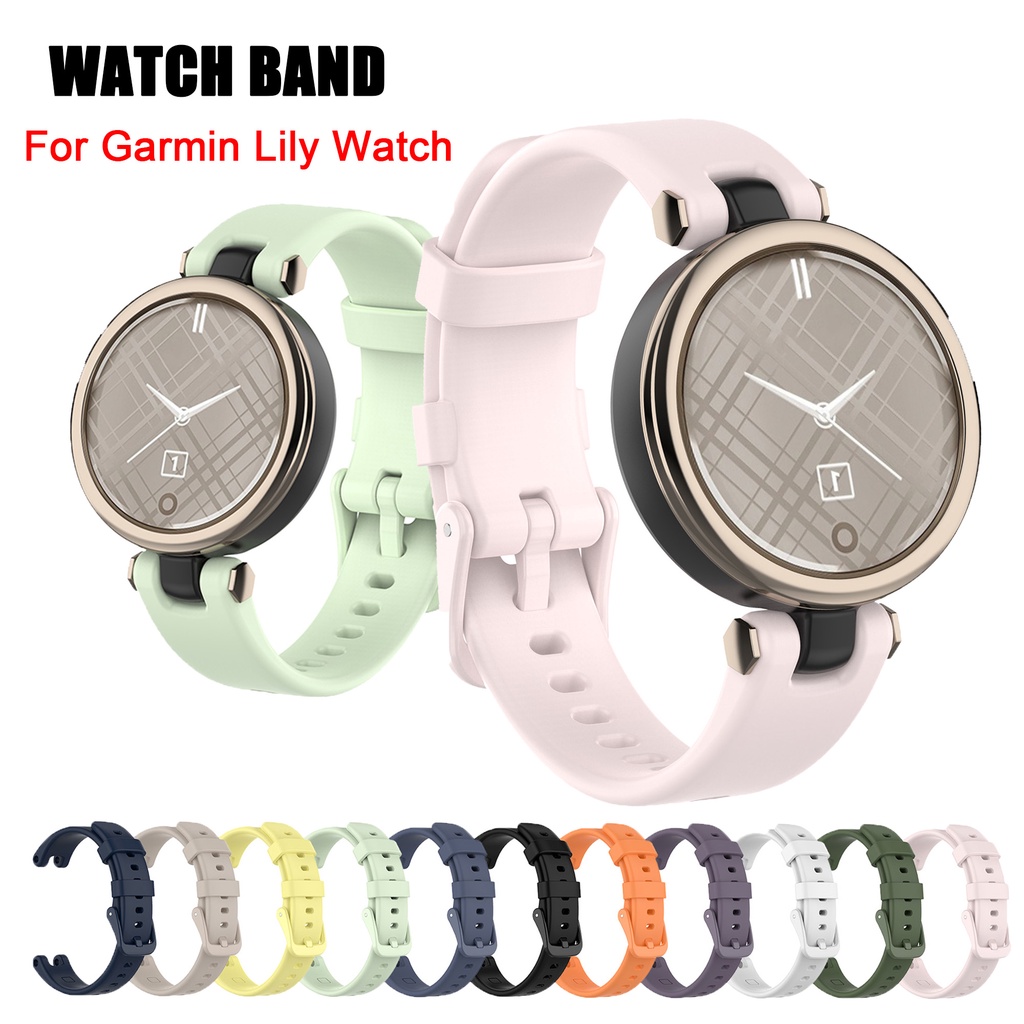 Dây Đeo Silicone Thay Thế Cho Đồng Hồ Thông Minh Garmin Lily