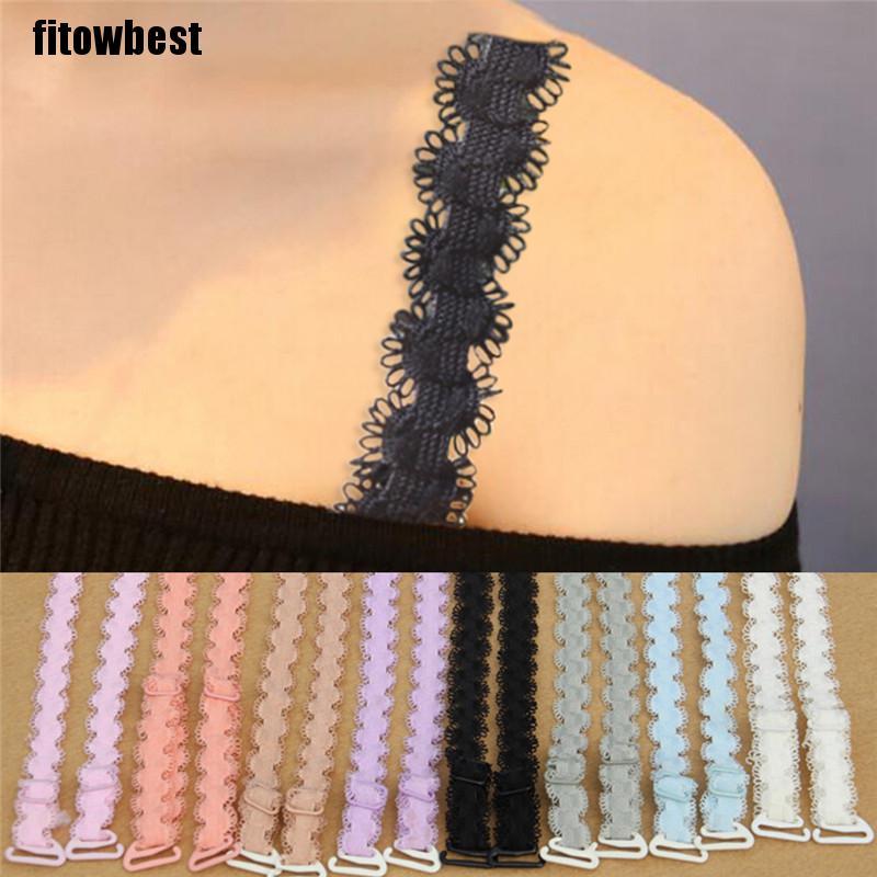 Dây áo ngực GJCUTE ren gợn sóng có thể điều chỉnh cho nữ