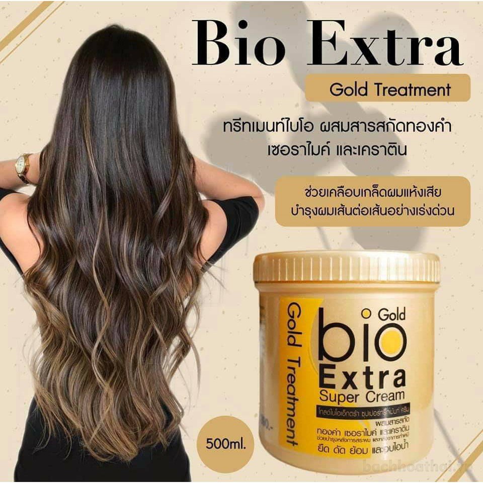 Kem ủ ṫóc chuyên sâu Gold Bio Extra Thái Lan