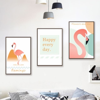 Bộ 3 tranh ghép dán tường hiện đại LuNa 721442 KS 40 x 60 cm
