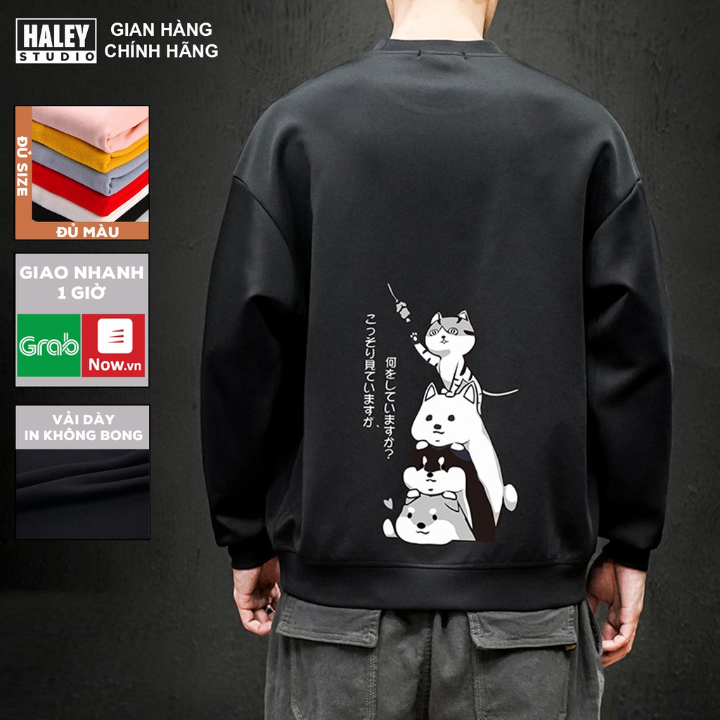 Áo Sweater Dema Dont you Nam Nữ Unisex phong cách Hàn Quốc mã HD88 nỉ dày đẹp- Tặng vòng xinh