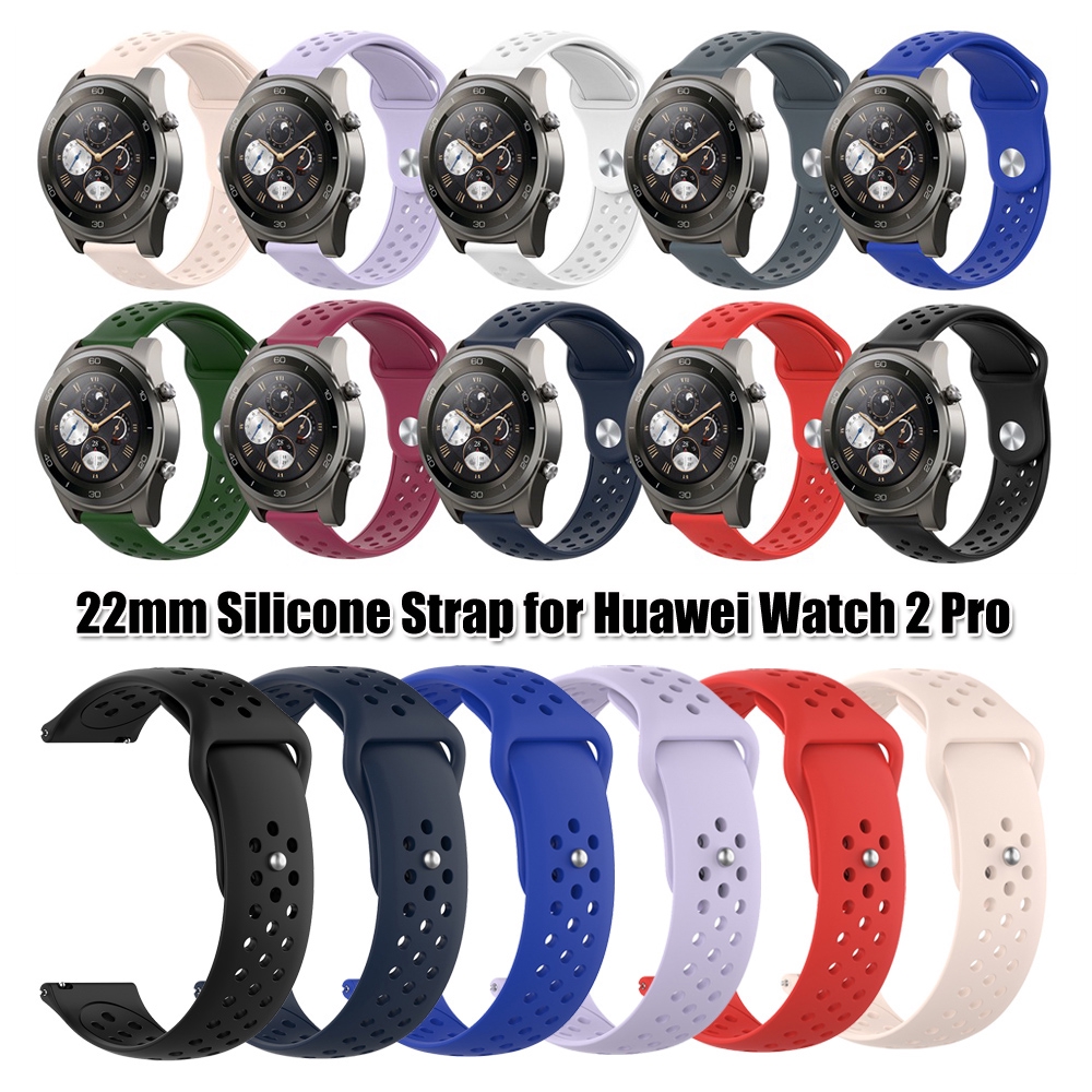 CHINK 22mm Sport Bracelet Strap Silicone Watch Band for Huawei Watch 2 pro Smart Watch