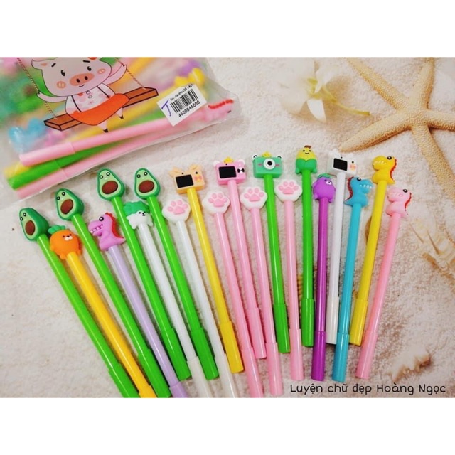 20 bút gel dễ thương