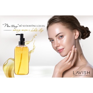 Sữa rửa mặt tẩy trang vitamin C dưỡng trắng Lavish H Baby
