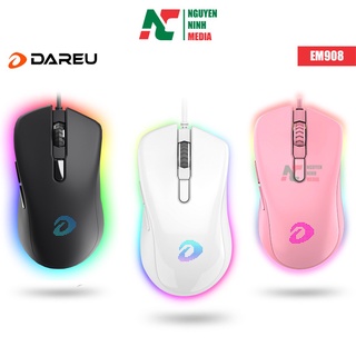 Chuột Gaming DAREU EM908 QUEEN Pink (Màu Hồng) - Hàng Chính Hãng